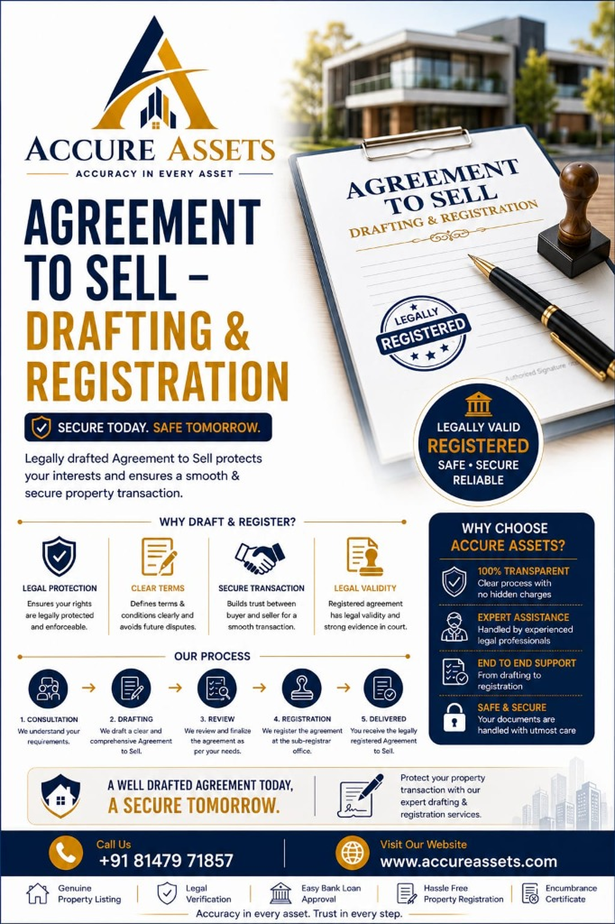 Accure Assets Agreement to Sell Official Brochure